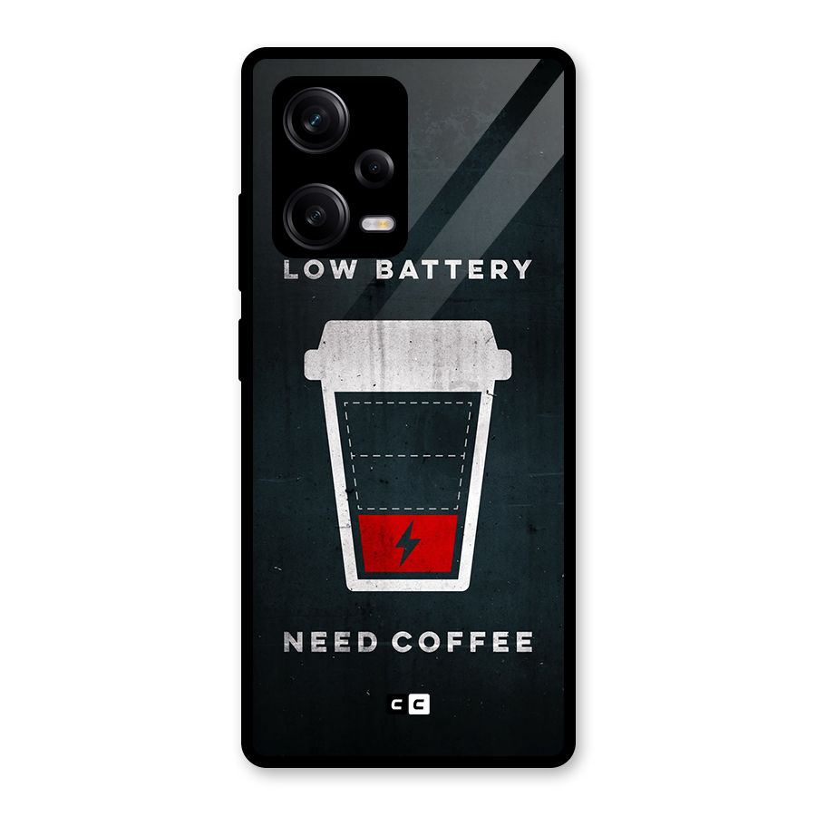 Coffee Need Glass Back Case for Redmi Note 12 Pro