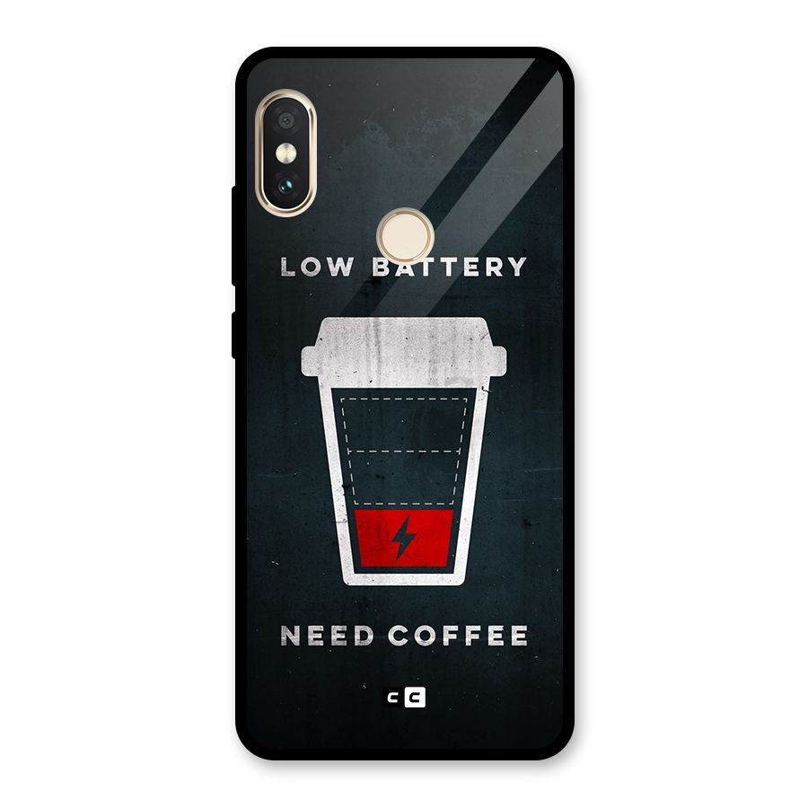 Coffee Need Glass Back Case for Redmi Note 5 Pro