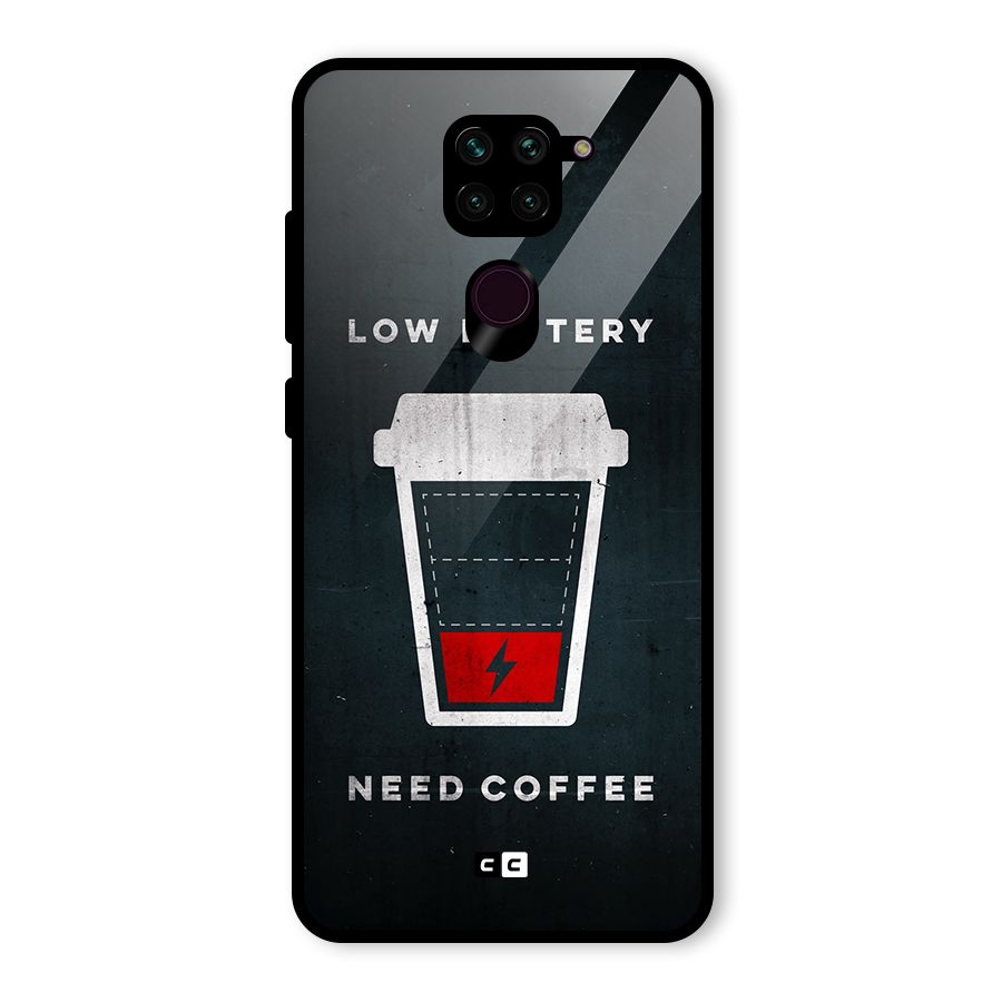 Coffee Need Glass Back Case for Redmi Note 9