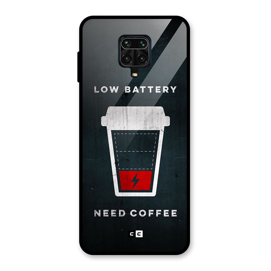 Coffee Need Glass Back Case for Redmi Note 9 Pro