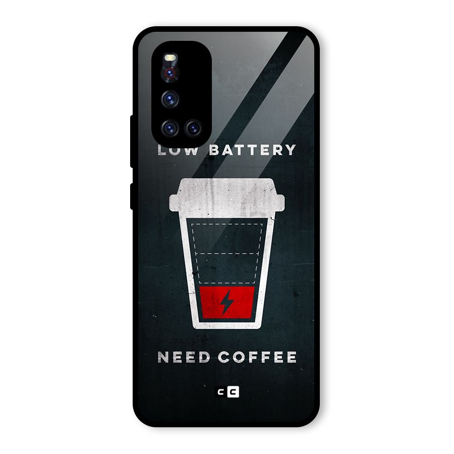 Coffee Need Glass Back Case for Vivo V19