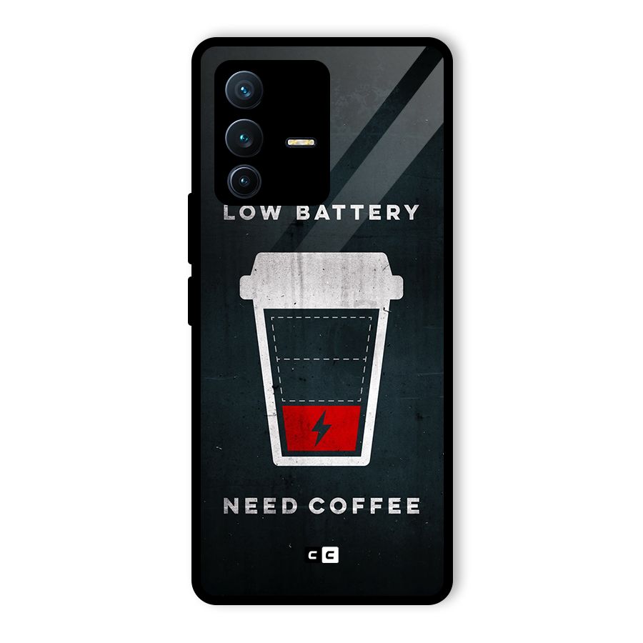 Coffee Need Glass Back Case for Vivo V23 Pro