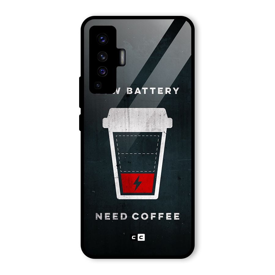 Coffee Need Glass Back Case for Vivo X50