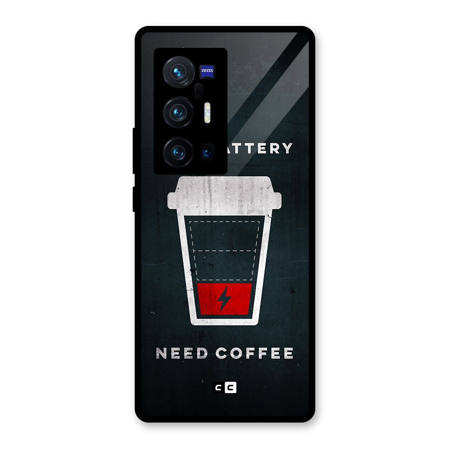Coffee Need Glass Back Case for Vivo X70 Pro Plus