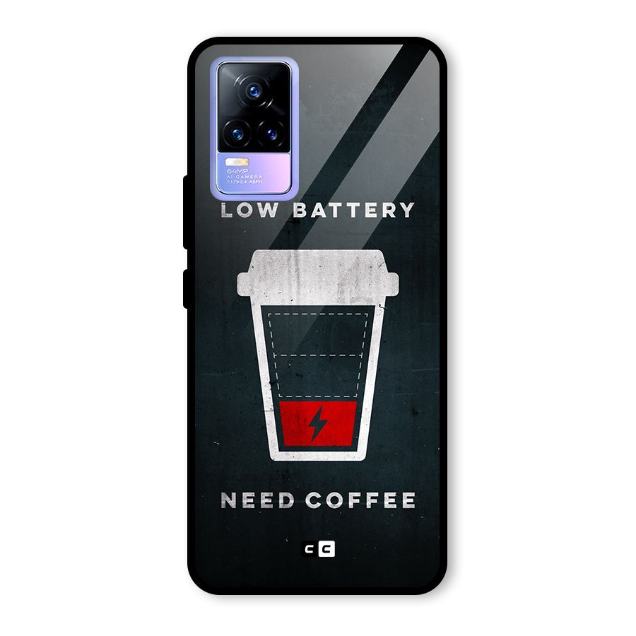 Coffee Need Glass Back Case for Vivo Y73