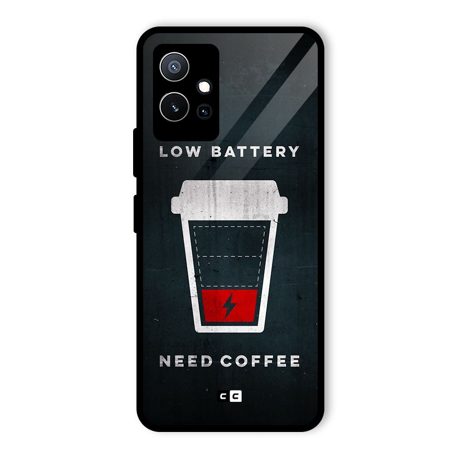 Coffee Need Glass Back Case for Vivo Y75 5G