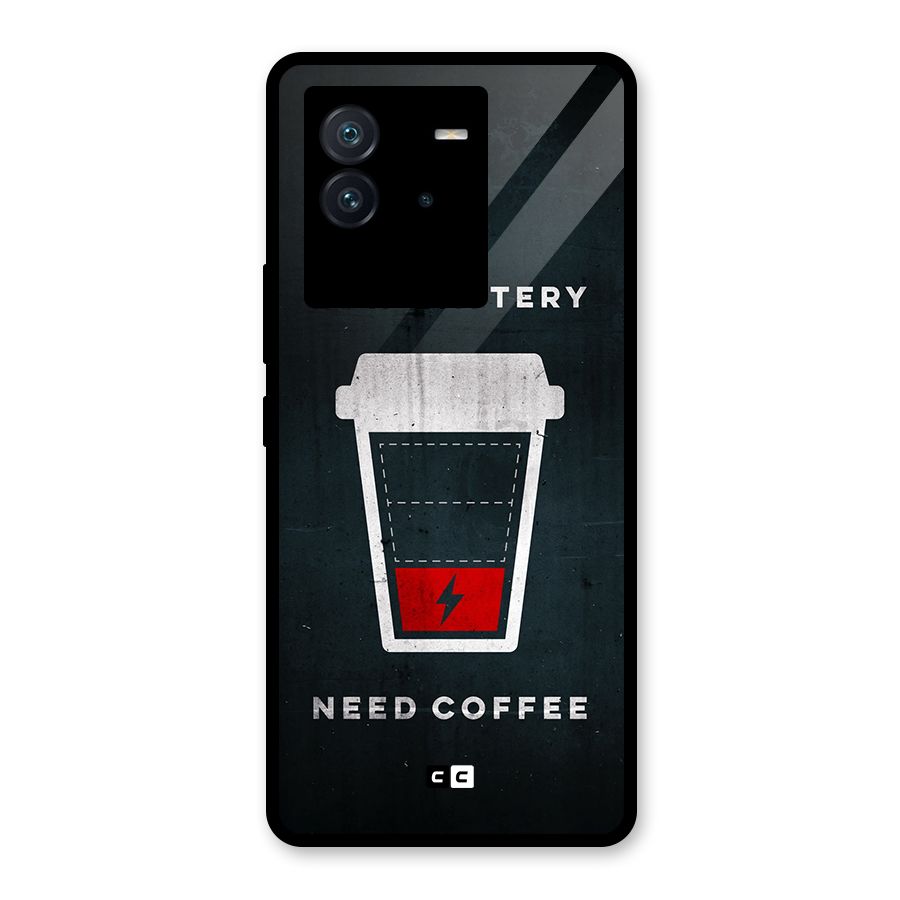 Coffee Need Glass Back Case for Vivo iQOO Neo 6 5G