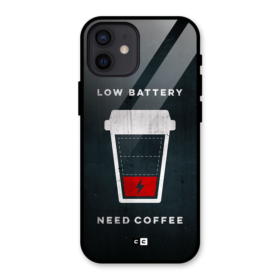 Coffee Need Glass Back Case for iPhone 12