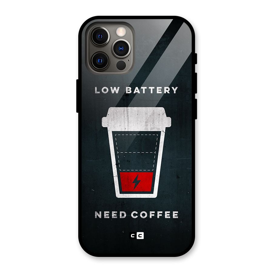 Coffee Need Glass Back Case for iPhone 12 Pro