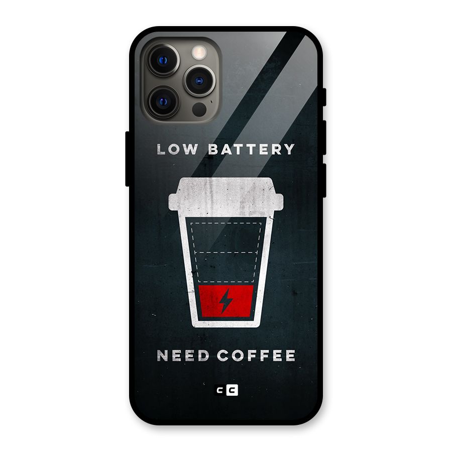 Coffee Need Glass Back Case for iPhone 12 Pro Max