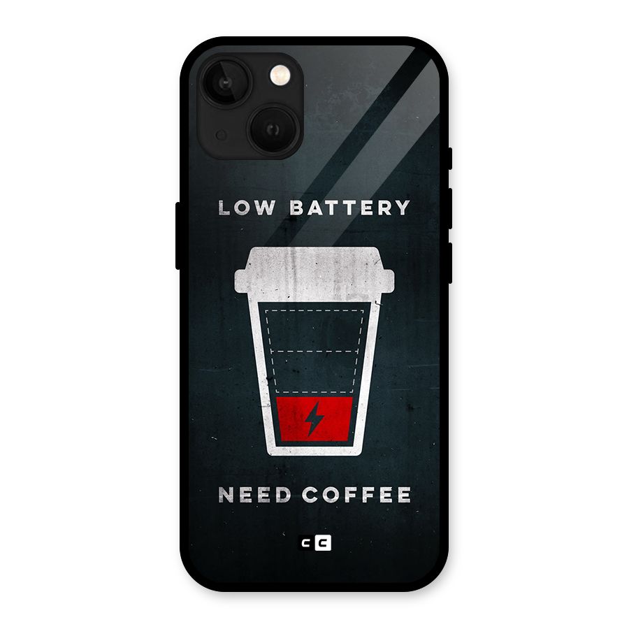 Coffee Need Glass Back Case for iPhone 13