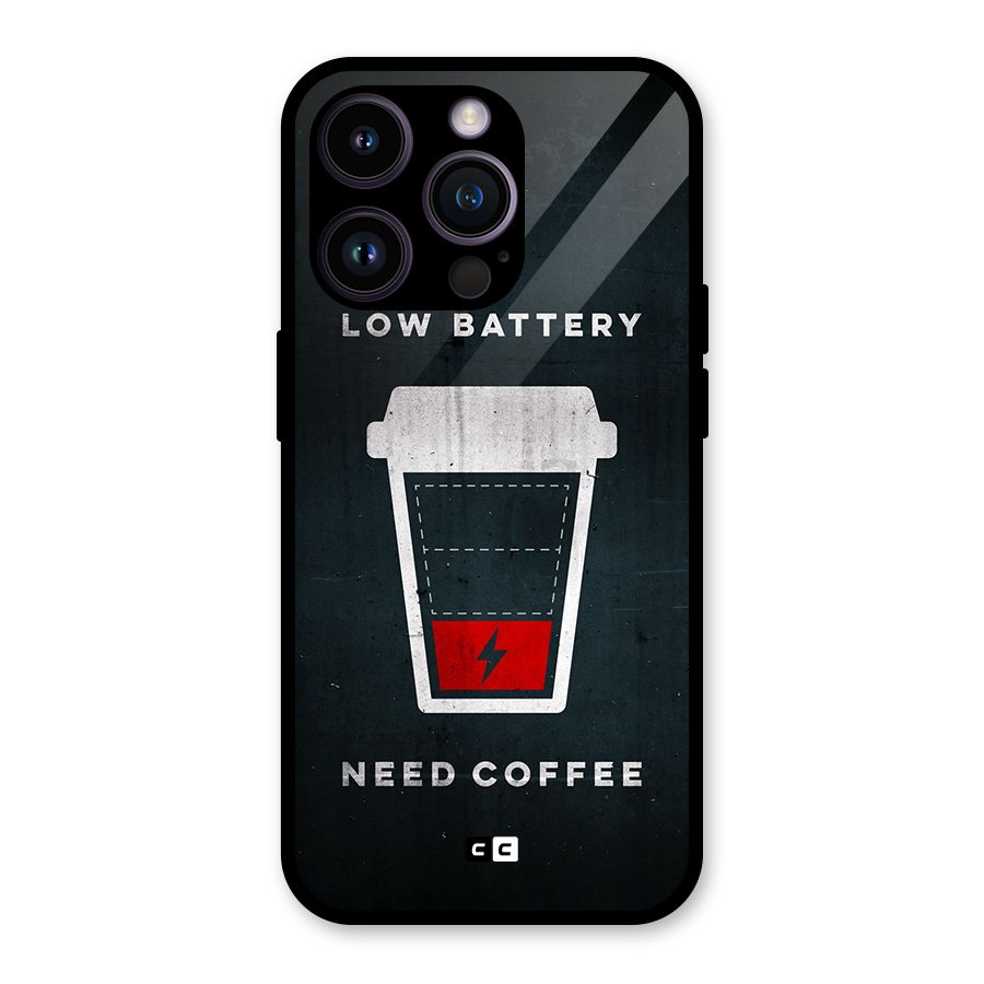 Coffee Need Glass Back Case for iPhone 14 Pro