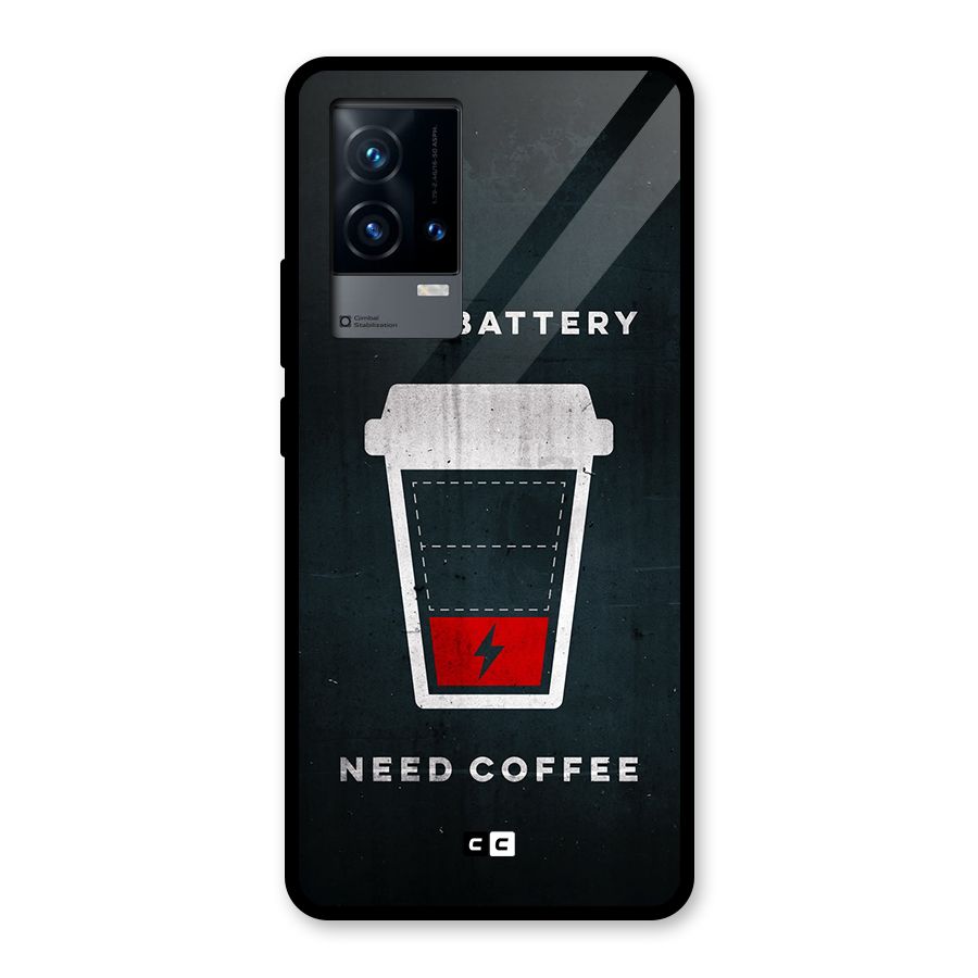 Coffee Need Glass Back Case for iQOO 9 5G