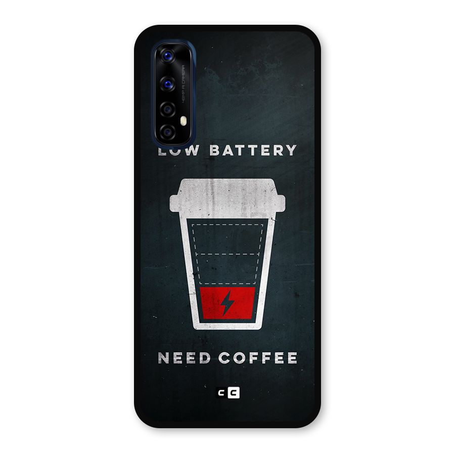 Coffee Need Metal Back Case for Realme 7