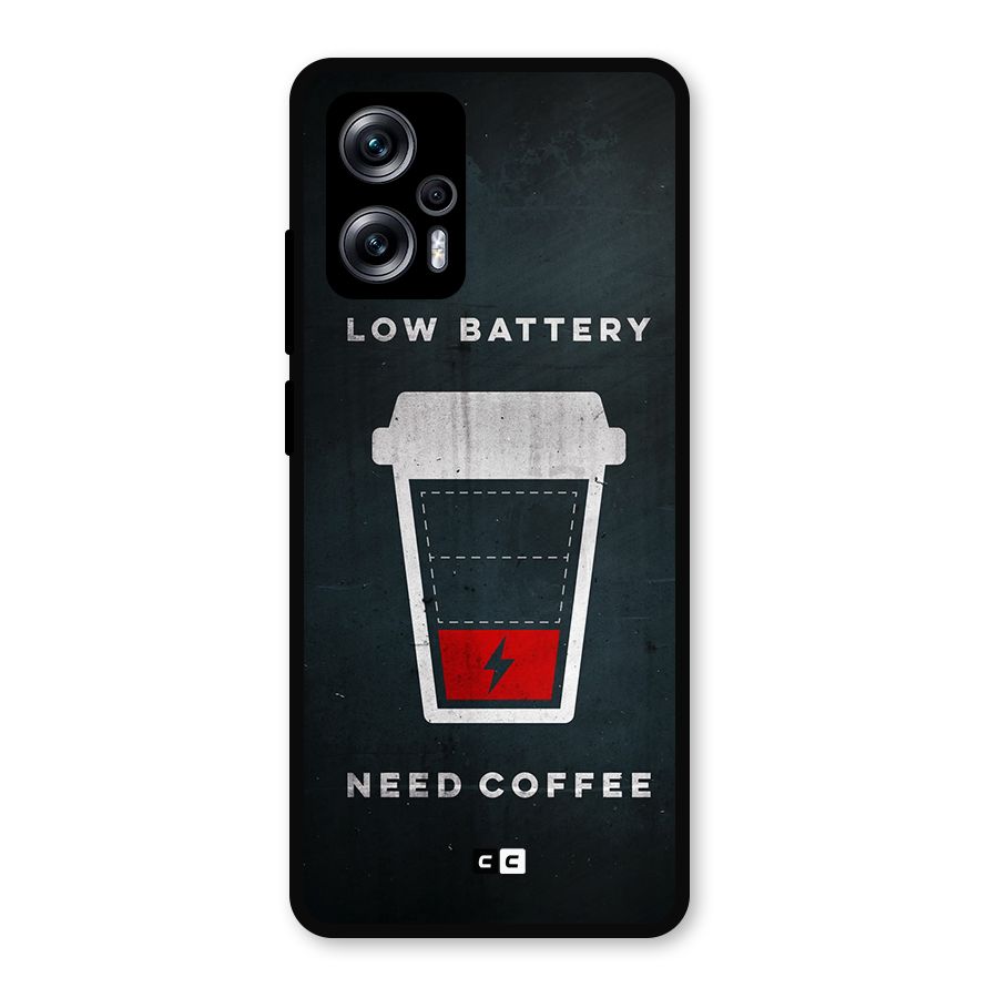 Coffee Need Metal Back Case for Redmi K50i