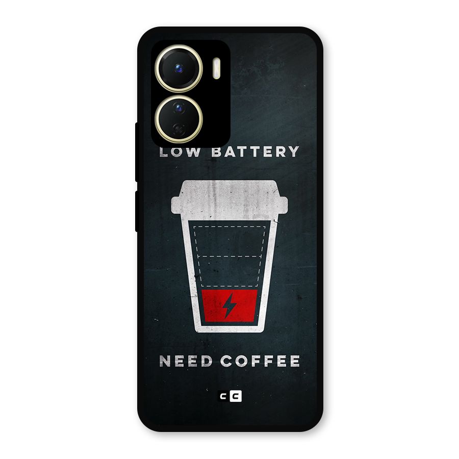 Coffee Need Metal Back Case for Vivo T2x