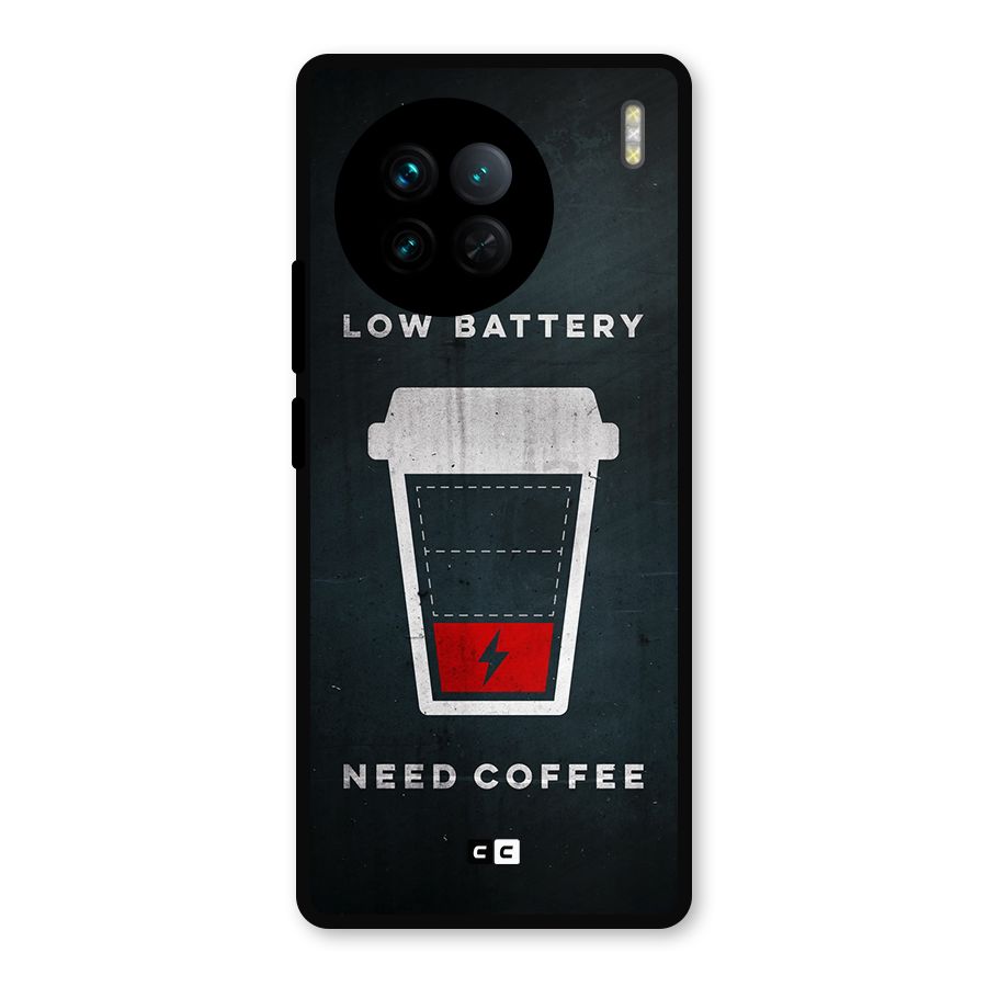 Coffee Need Metal Back Case for Vivo X90