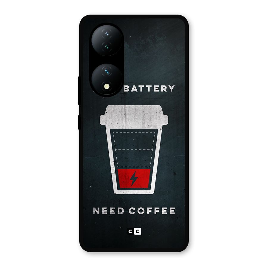 Coffee Need Metal Back Case for Vivo Y100