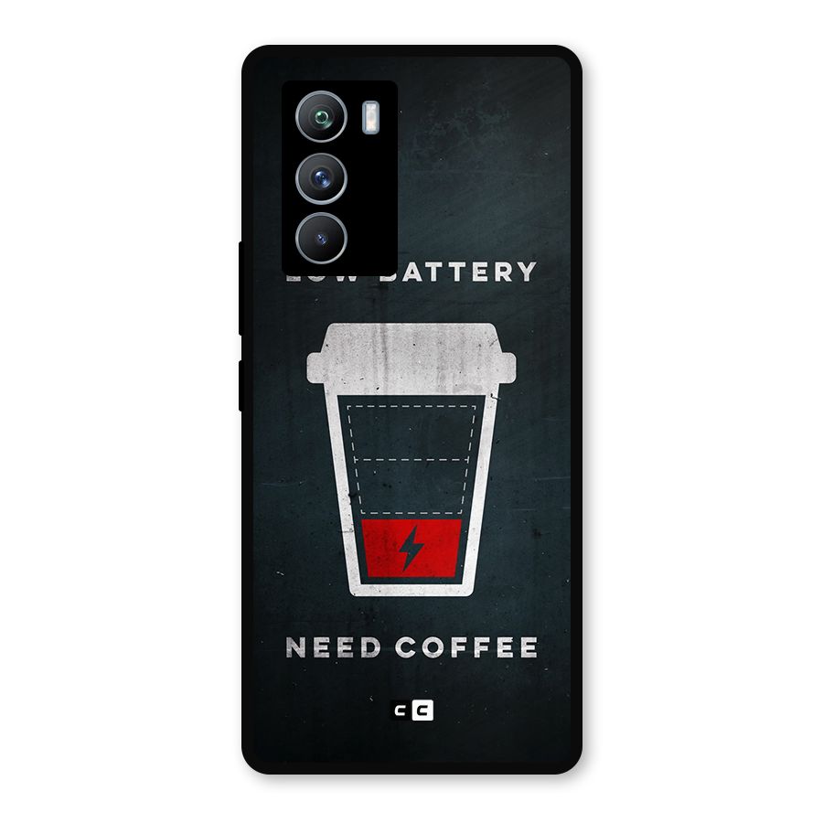 Coffee Need Metal Back Case for iQOO 9 SE