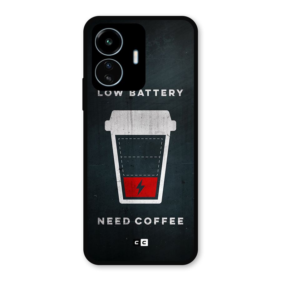 Coffee Need Metal Back Case for vivo iQOO Z6 Lite 5G