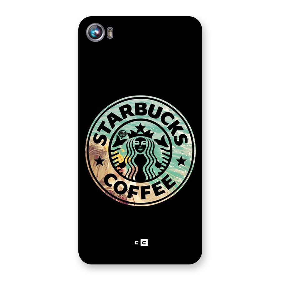 Coffee StarBucks Back Case for Canvas Fire 4 (A107)