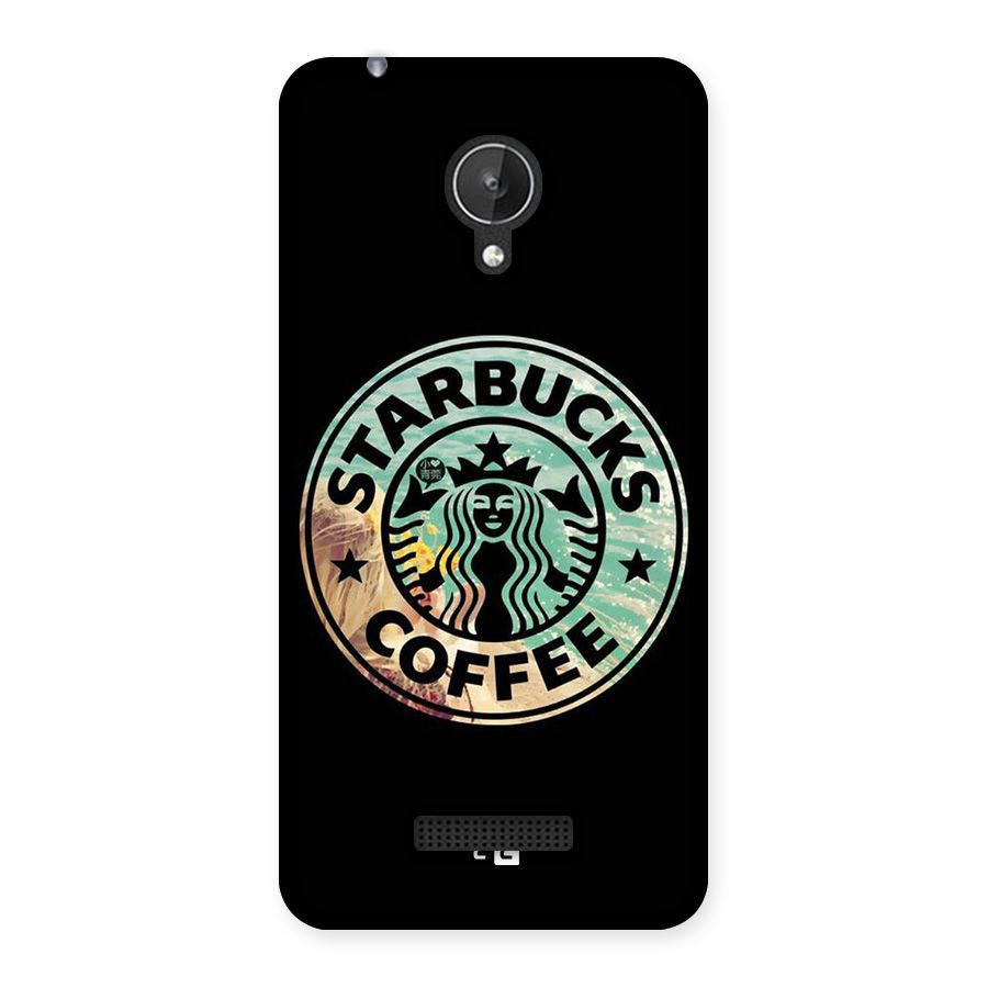 Coffee StarBucks Back Case for Canvas Spark Q380