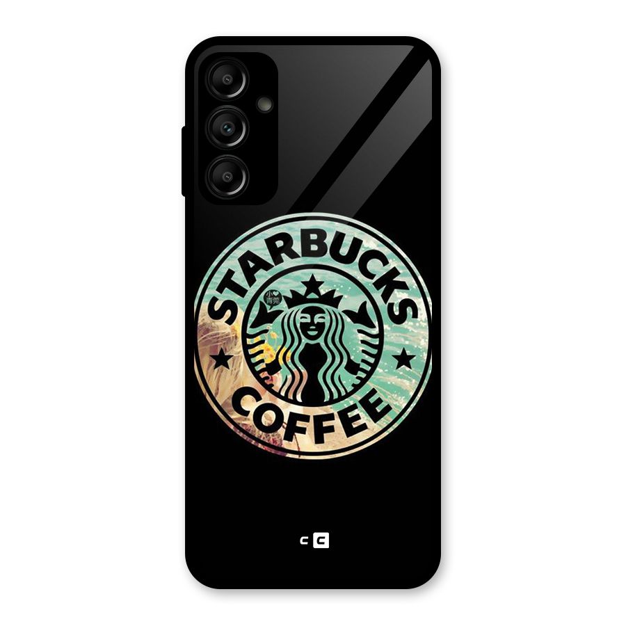 Coffee StarBucks Glass Back Case for Galaxy A14 5G