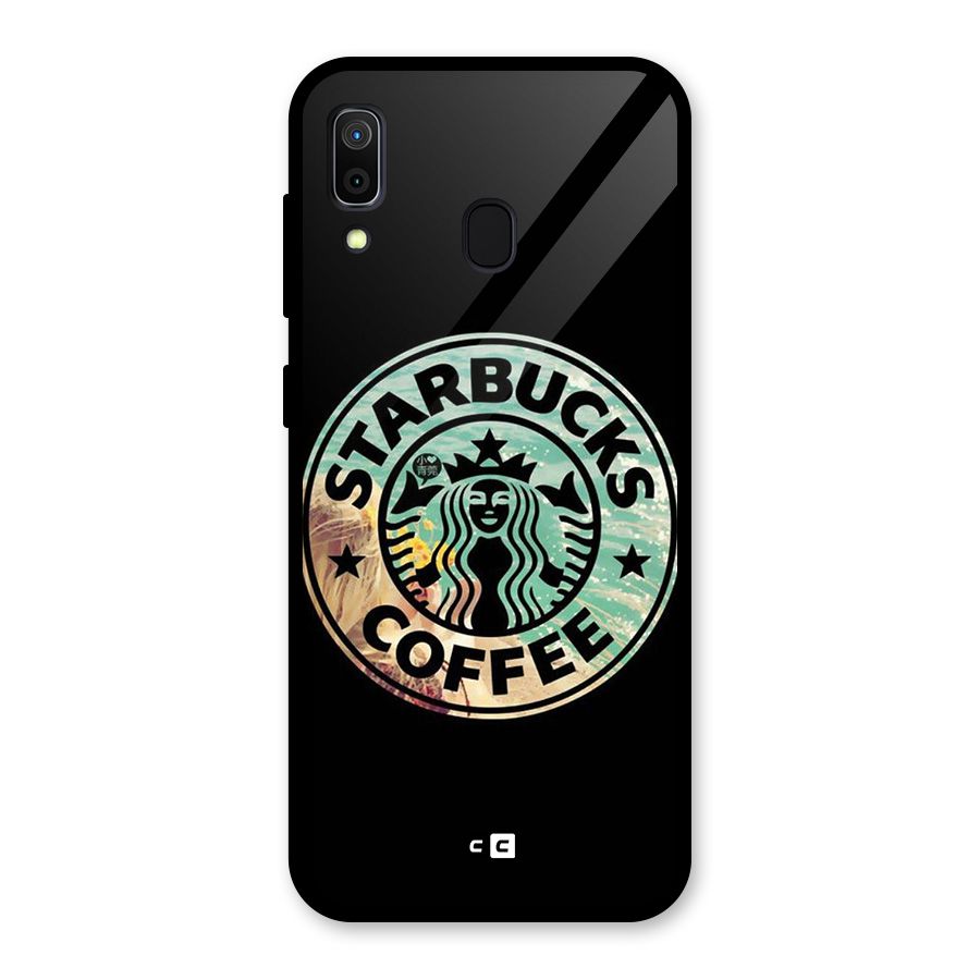 Coffee StarBucks Glass Back Case for Galaxy A30