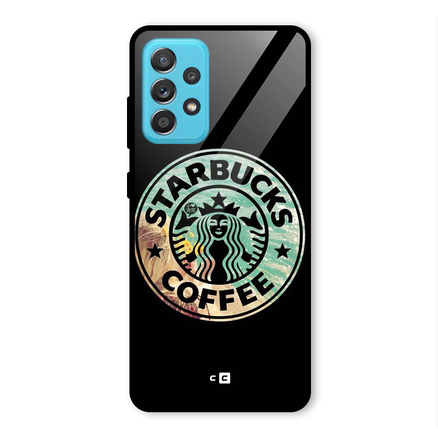 Coffee StarBucks Glass Back Case for Galaxy A52
