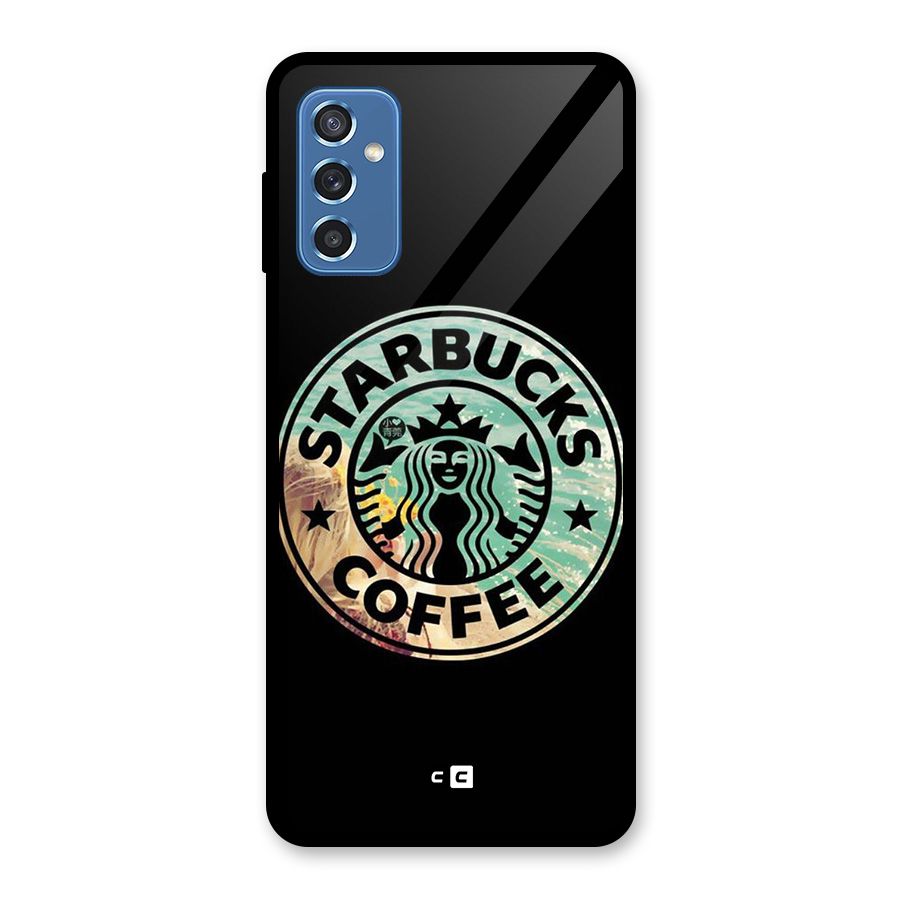 Coffee StarBucks Glass Back Case for Galaxy M52 5G