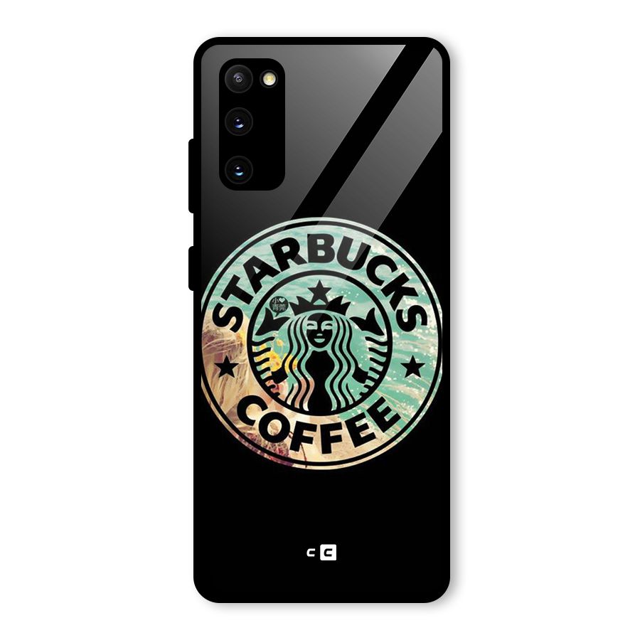 Coffee StarBucks Glass Back Case for Galaxy S20 FE