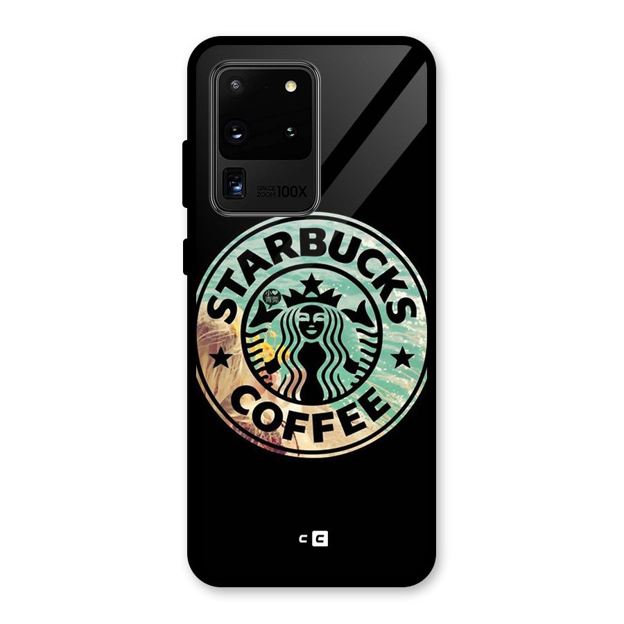 Coffee StarBucks Glass Back Case for Galaxy S20 Ultra