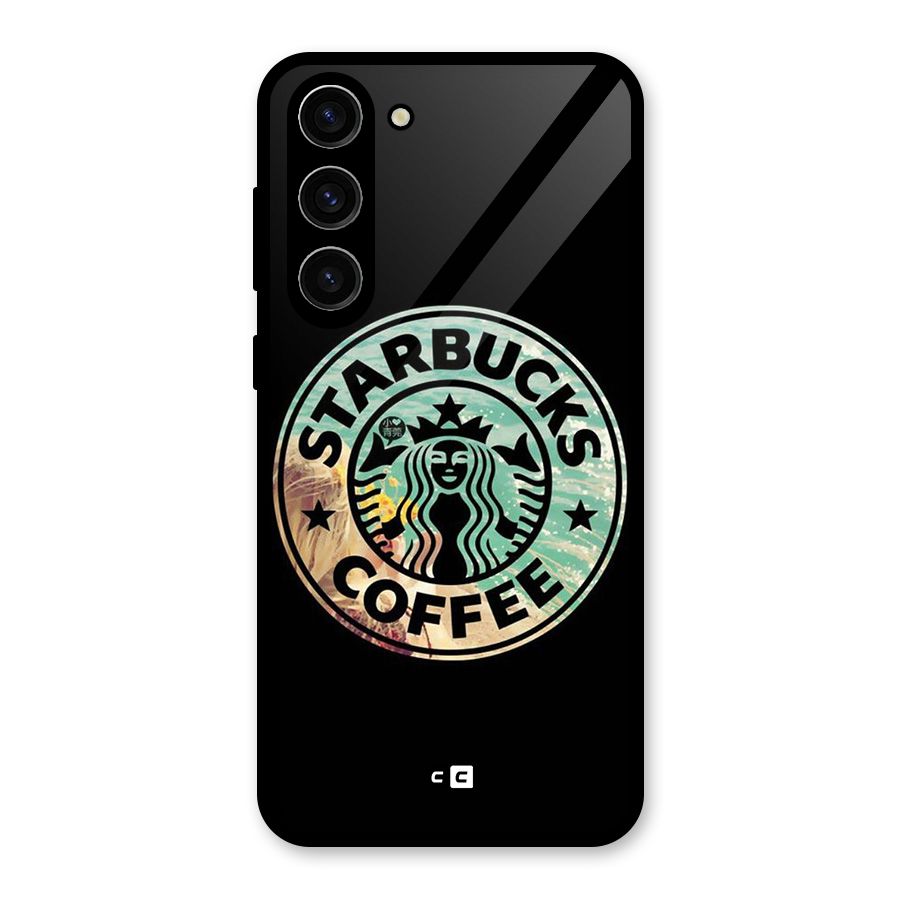 Coffee StarBucks Glass Back Case for Galaxy S23 Plus