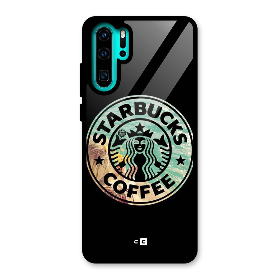 Coffee StarBucks Glass Back Case for Huawei P30 Pro