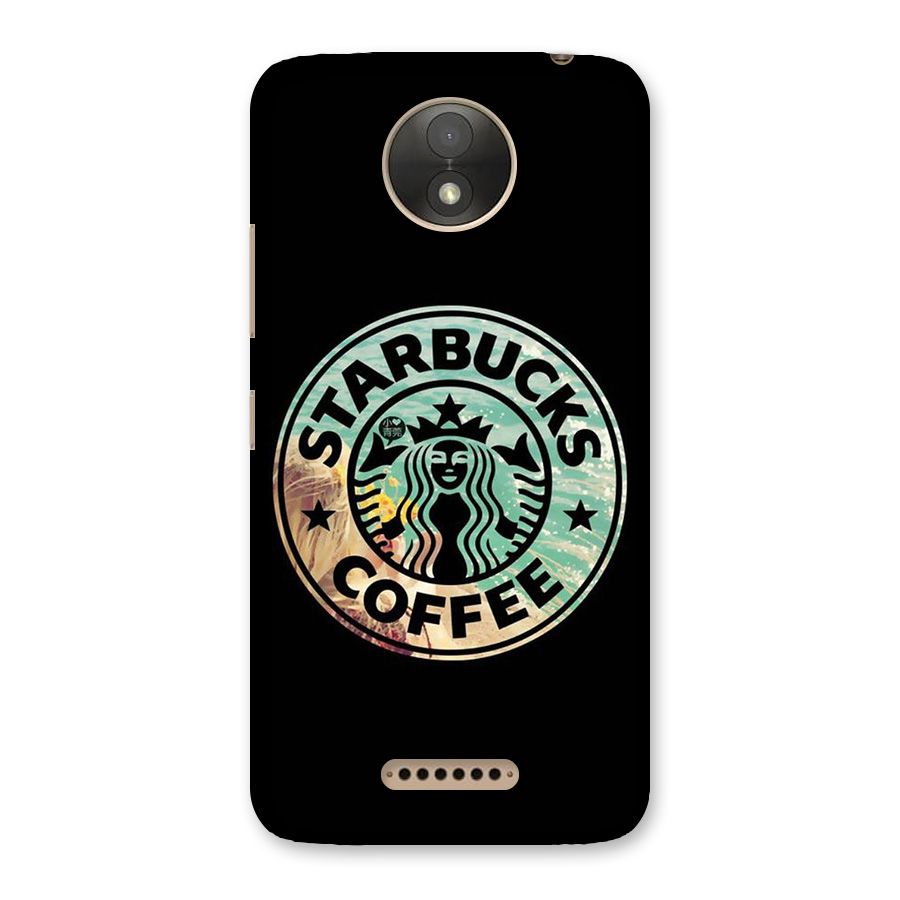 Coffee StarBucks Back Case for Moto C Plus