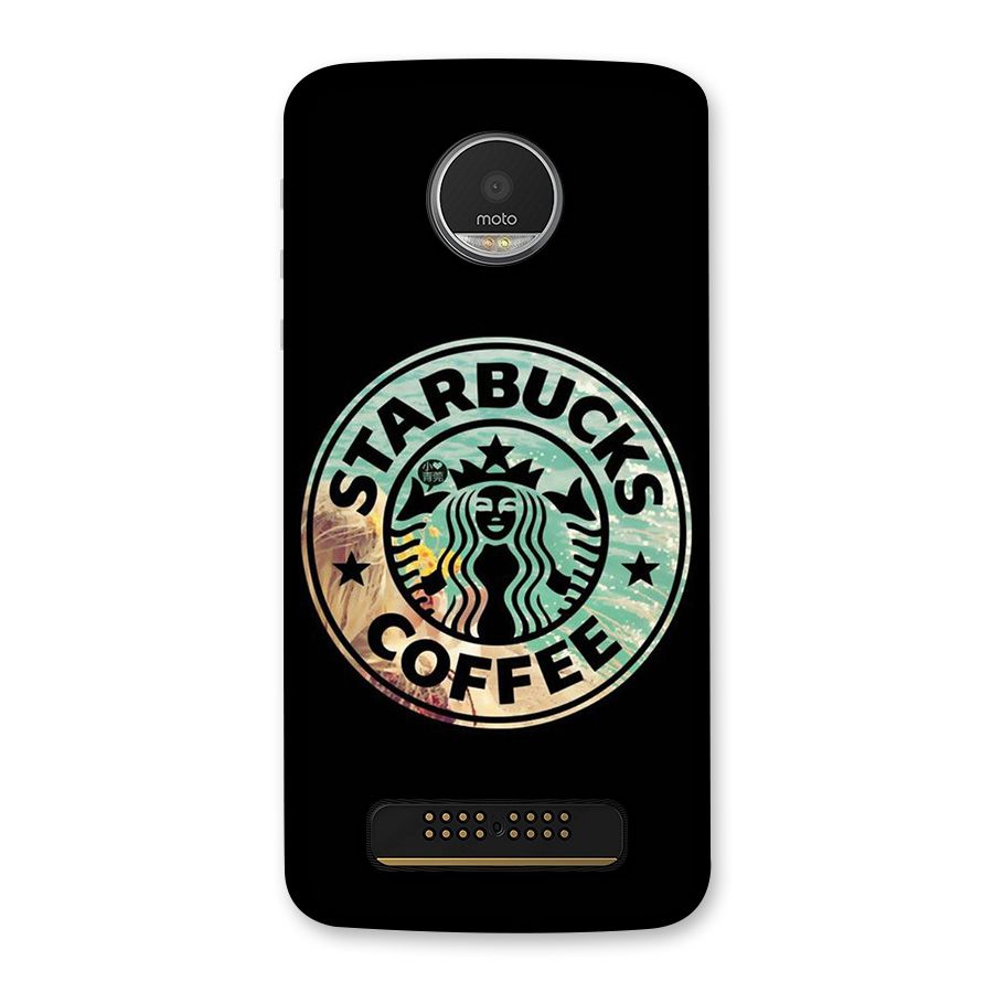 Coffee StarBucks Back Case for Moto Z Play