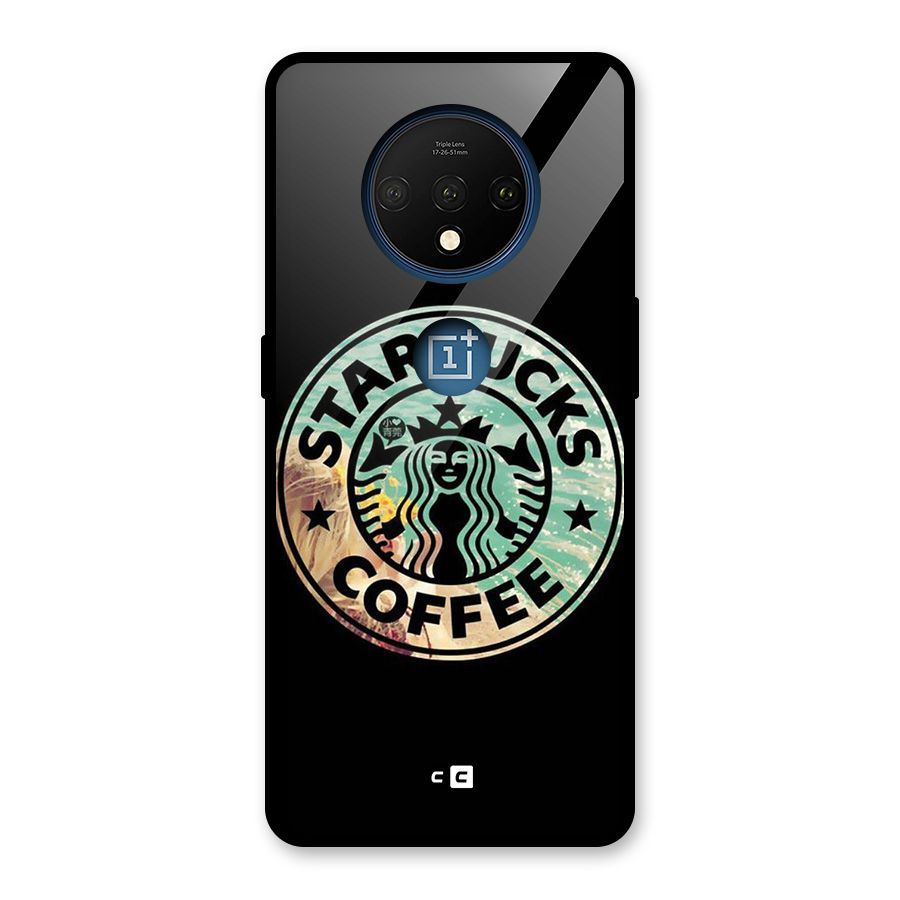 Coffee StarBucks Glass Back Case for OnePlus 7T