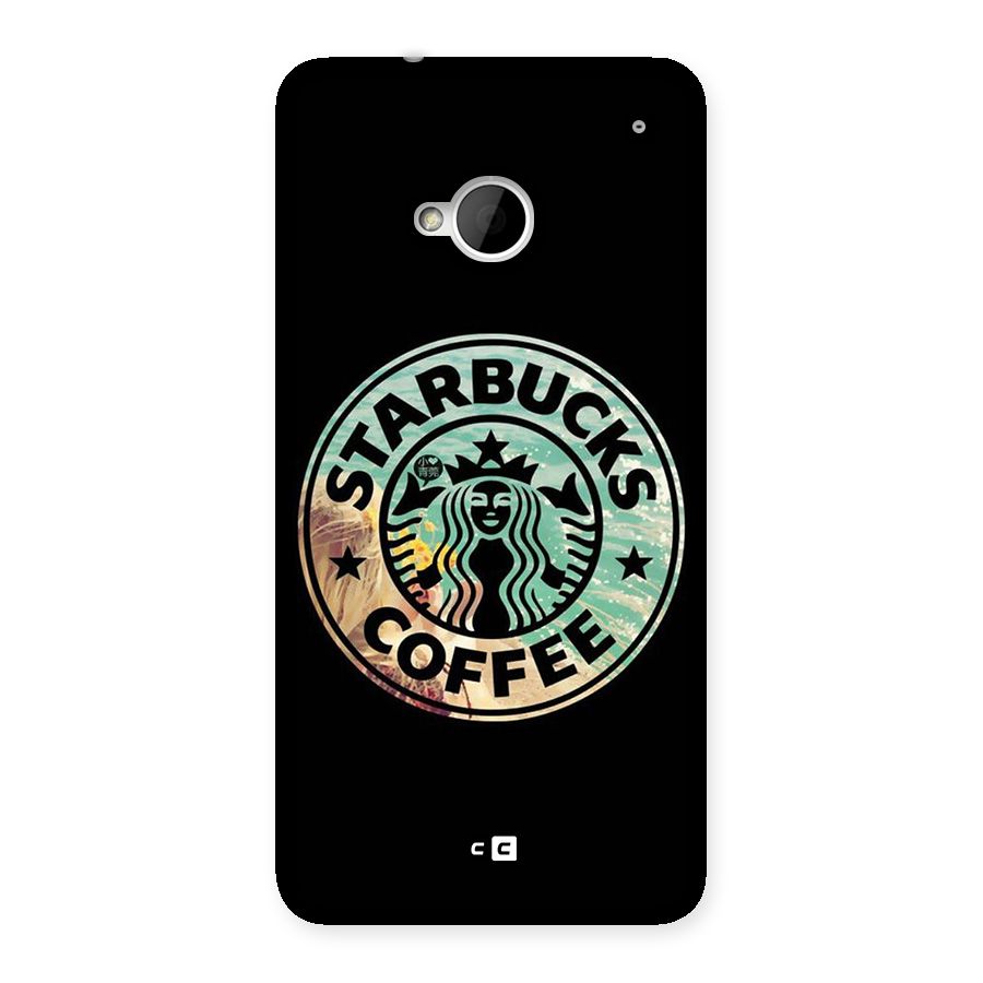 Coffee StarBucks Back Case for One M7 (Single Sim)