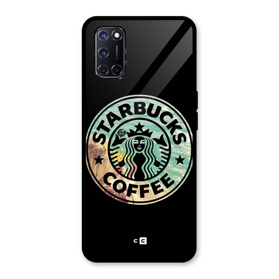 Coffee StarBucks Glass Back Case for Oppo A52