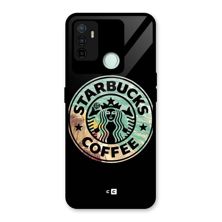 Coffee StarBucks Glass Back Case for Oppo A53