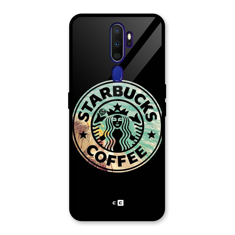 Coffee StarBucks Glass Back Case for Oppo A9 (2020)