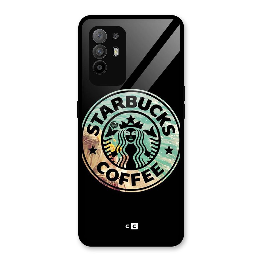 Coffee StarBucks Glass Back Case for Oppo F19 Pro Plus 5G
