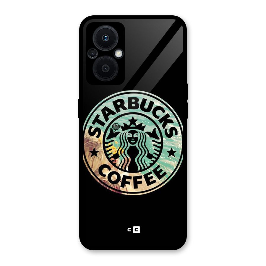 Coffee StarBucks Glass Back Case for Oppo F21s Pro 5G