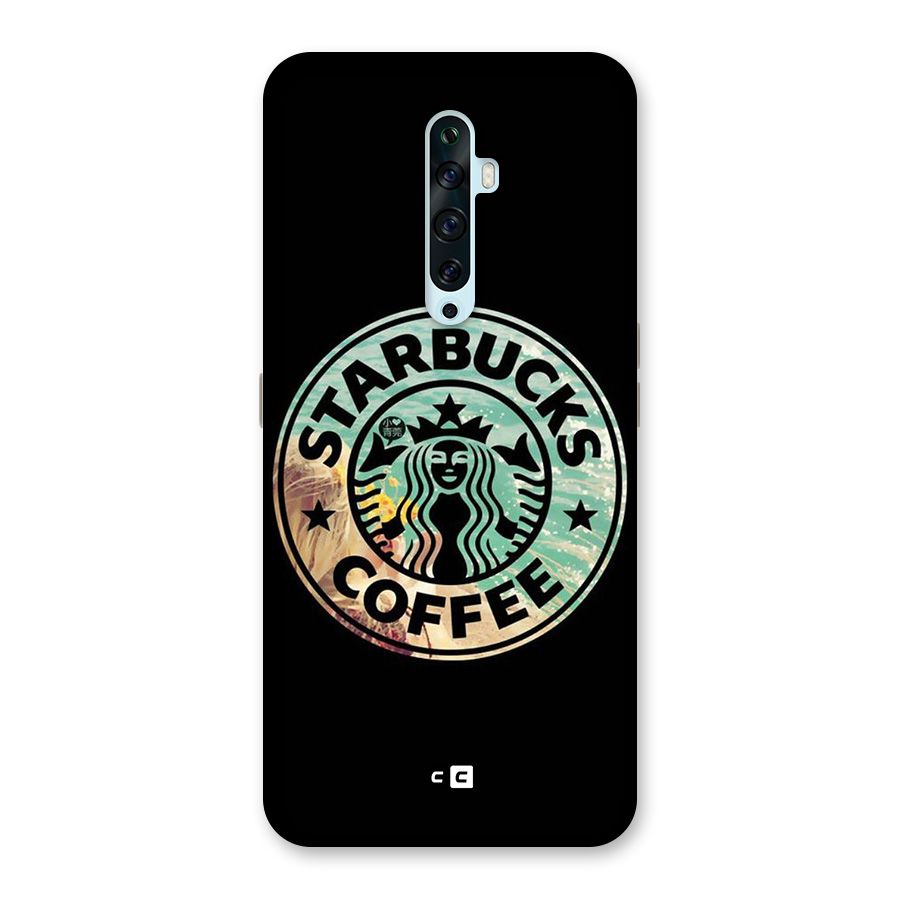 Coffee StarBucks Glass Back Case for Oppo Reno2 F