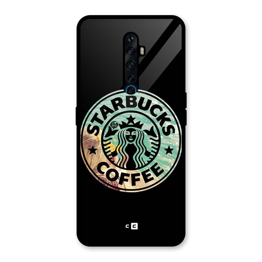 Coffee StarBucks Glass Back Case for Oppo Reno2 Z