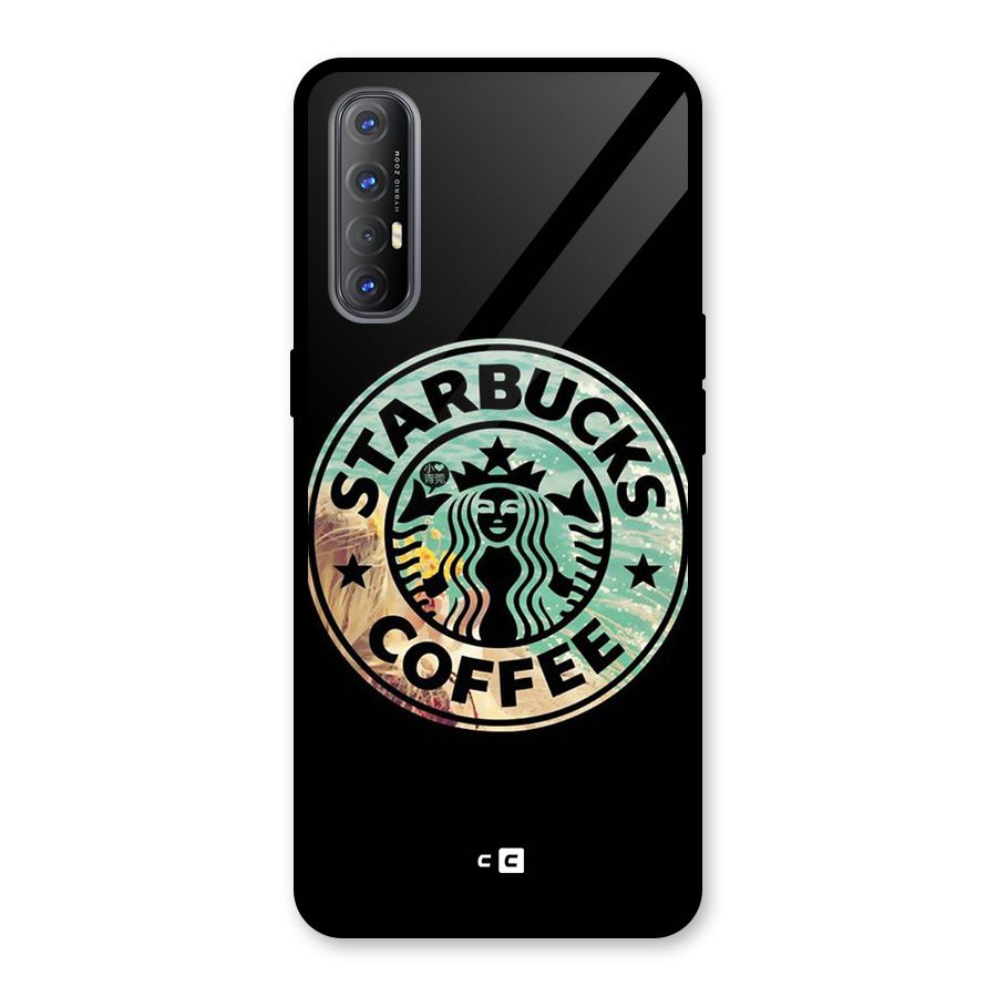 Coffee StarBucks Glass Back Case for Oppo Reno3 Pro