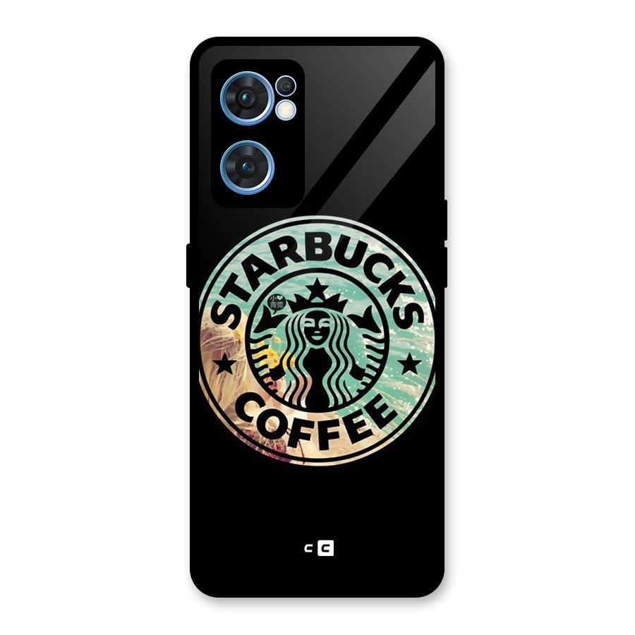 Coffee StarBucks Glass Back Case for Oppo Reno7 5G