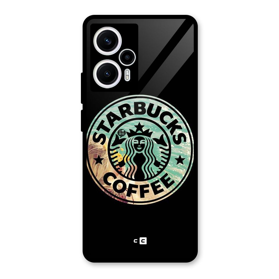 Coffee StarBucks Glass Back Case for Poco F5