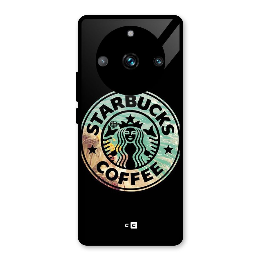 Coffee StarBucks Glass Back Case for Realme 11 Pro