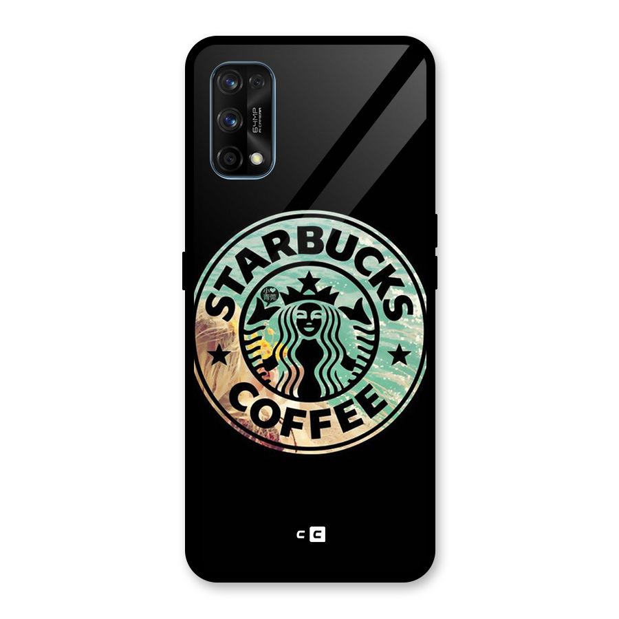 Coffee StarBucks Glass Back Case for Realme 7 Pro